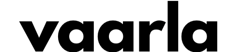Vaarla logo musta